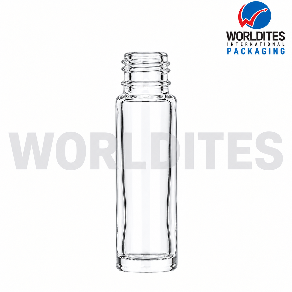 8ML Clear Glass Roll-On Bottle with Roller Ball – Reusable & Leak-Proof